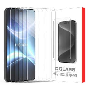 하이온 샤오미 포코 X7 PRO C글라스 강화유리 액정보호 필름 5매
