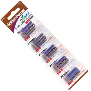 GP 4LR44 (PX28G) 알카라인 건전지 (5알)