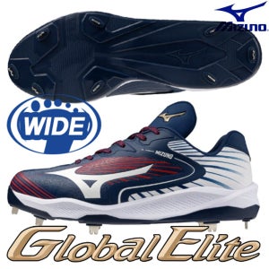 미즈노 야구화 징스파이크 엘리트 일체형징야구화 254014 네이비