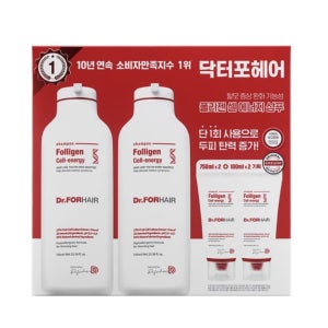 닥터 포헤어 폴리젠 샴푸 750ml x 2개 100ml x 2개 대용량 코스트코 두피탄력
