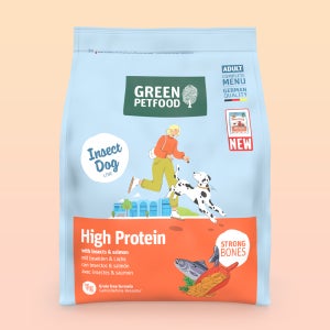 인섹트도그 하이프로틴 고단백 강아지 알러지 눈물 연어 곤충 사료 900g