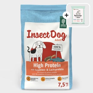 인섹트도그 하이프로틴 고단백 강아지 눈물 알러지 곤충 사료 7.5kg 대용량
