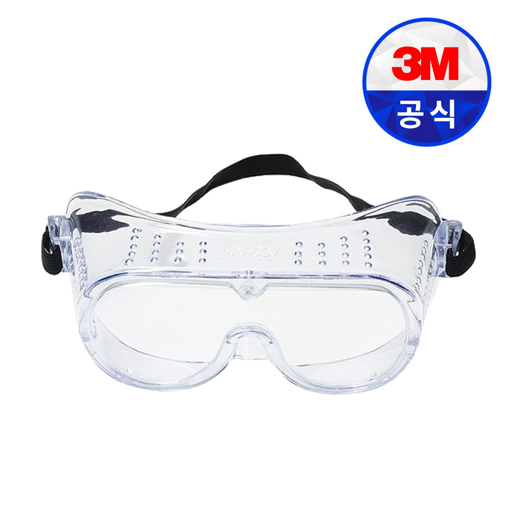 3M 보안경 332<b>AF</b> 김서림방지 고글 눈보호 자외선차단 투명 보호안경