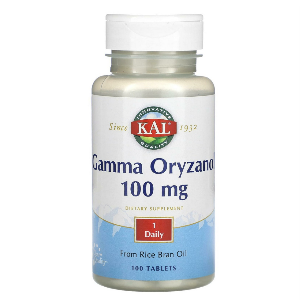 KAL 칼 <b>감마 오리자놀</b> 100mg 100타블렛