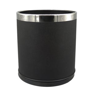 업소용 쓰레기통 호텔 쓰레기통 객실 휴지통 블랙 레자