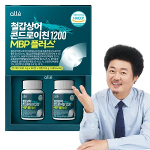 알레 철갑상어 연골 콘드로이친 MBP 플러스 180정, 1개