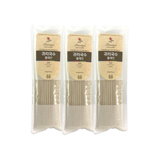 해맑음 수제 귀리 국수 200g x 3봉