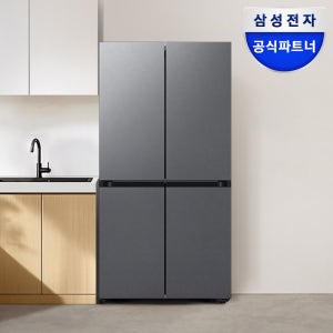 삼성전자 비스포크 냉장고 4도어 902L RM70F90M2DD 푸드쇼케이스 AI절약 미세정온