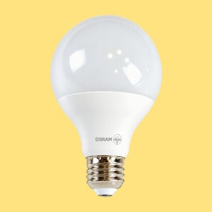 숏넥 볼구 95mm 오스람 e26 플리커프리 led 전구 12W, 전구색, 20개