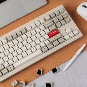 키크론 V3 PRO MAX 텐키리스 키보드 애플 매크로 키보드 저소음 레트로, 저소음적축