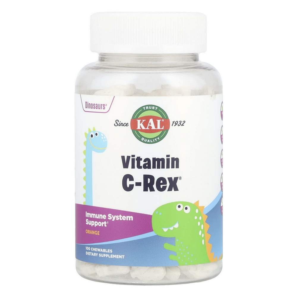 KAL 칼 다이노소스 <b>비타민 C-Rex</b> 오렌지 100츄어블