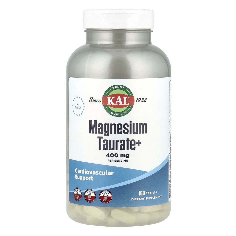 KAL 칼 <b>마그네슘</b> 타우레이트 + <b>400</b>mg 180<b>타블렛</b>