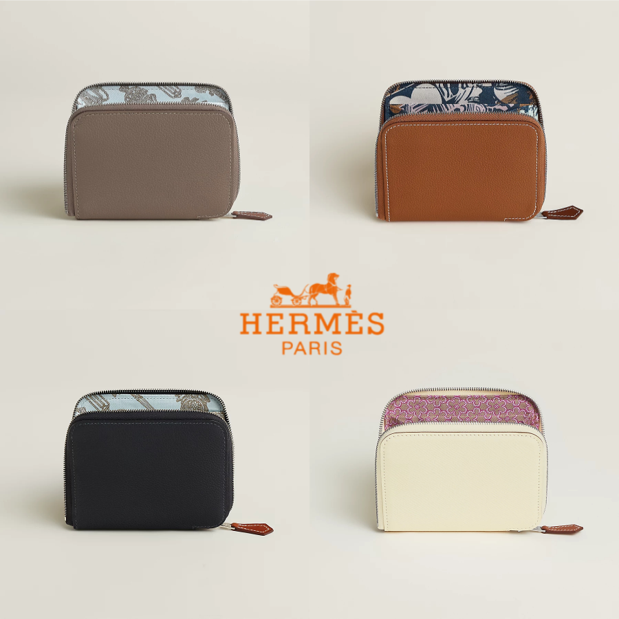 에르메스 실크인 반지갑