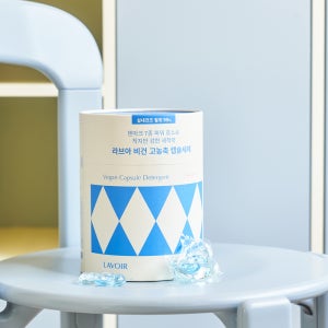 라브아 비건 고농축 코스트코 캡슐세제 60개입 아이리스&피오니 올인원 대용량 중성세제