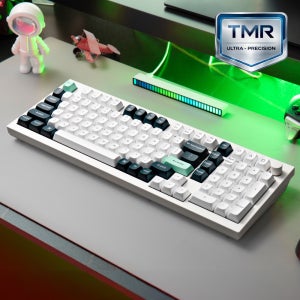 키크론 Q5 TMR HE 무선 자석축 래피드 트리거 키보드 화이트, 마그네틱축