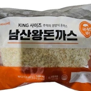 냉동 아워홈 남산왕돈까스 260gx4ea