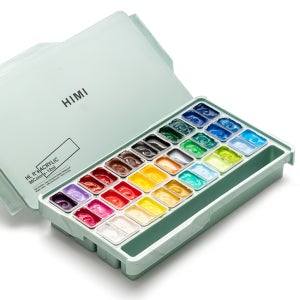 미야 젤리 아크릴물감 전문가용 트윈컵 세트 12ml 36색