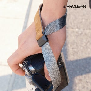 프로딘 카메라 손목 스트랩 A앵커 플랫 핸드스트랩 PF-360 그레이