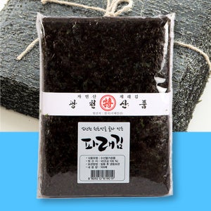 광천별맛 파래생김 햇김 1속 100장 240g 서해안 건강한 고품질 파래김