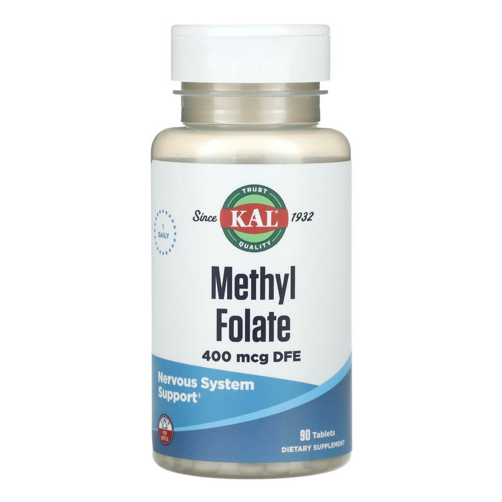 KAL 칼 <b>메틸폴레이트</b> 엽산 400mcg DFE 90타블렛