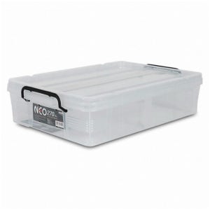 코멕스 KOMAX 네오박스 270 27L 다용도 수납 멀티 상자 정리함 대용량 폴딩박스 옷 장난감 리빙박스