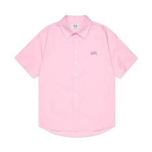 [걸스케이트보드] ARCH LOGO SHORT SLEEVE SHIRT (핑크)