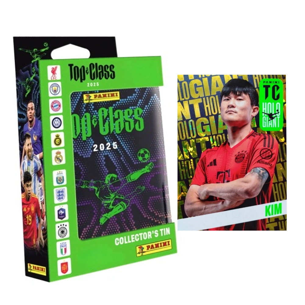 김민재 파니니 축구카드 2025 FIFA 탑클래스 포켓틴 1박스 메시 호날두 음바페 홀란드