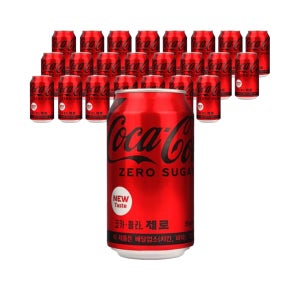 코카콜라 제로 355ml 24캔 업소용