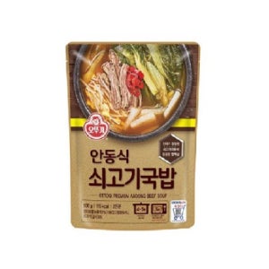 오뚜기 안동식 쇠고기 국밥 500g 12개( 1박스)