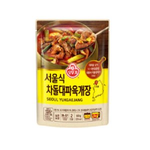 오뚜기 서울식 차돌대파 육개장 500G 12개 (1박스)