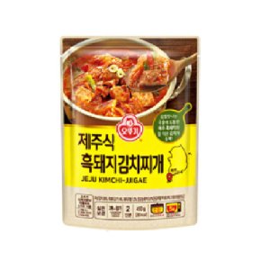 오뚜기 제주식 흑돼지 김치찌개 450G 12개 (1박스)