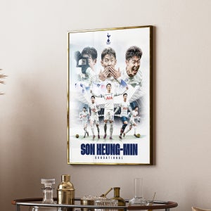 손흥민 브로마이드 이강인 포스터 축구선수 인테리어 액자 소품 토트넘 굿즈 김민재 황희찬