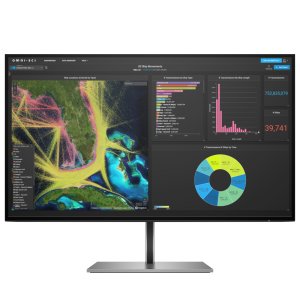 HP 시리즈 7 Pro 732pk 모니터 4K UHD 3840X IPS 블랙패널 60Hz 31.5형 광시야각 sRGB 100% 데이지체인 피벗 틸트 스위블 썬더볼트