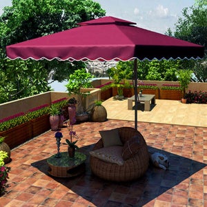 초대형 파라솔 대형 비치 카페 받침대 캠핑