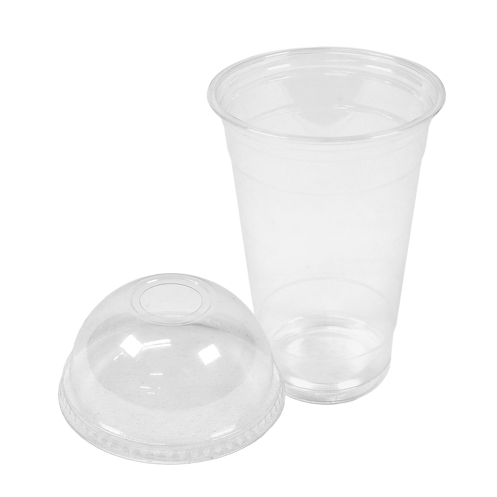 92파이 480ml (16온스) 아이스컵 + 돔리드 뚜껑 세트 480ml, 500개