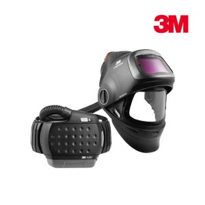 3M 자동 용접면 헬멧 전동식 방진필터 스타터킷트 스피드글라스 G5-01 ADFLO SET