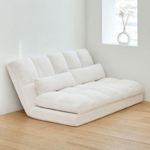 아이와비 카페 부클레 패브릭 접이식 소파베드