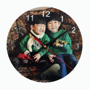 사진포토 시계 주문제작 커스텀 어린이집 답례품 연인 반려동물 선물