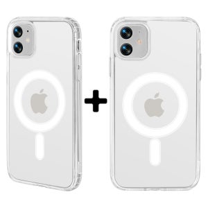 가꼬싶다 강력 맥세이프 케이스 2개입 마그네틱 투명, 아이폰XS 맥스