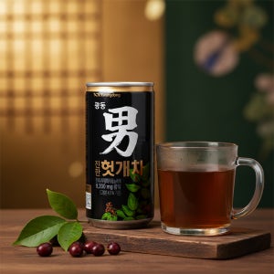 광동 헛개차 업소용 175ml 30캔 미니캔 업소용 음료수 캔음료 진한 남헛개차 헛개수