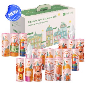 [본사직영]잇소슬림티슈 헬로우동물친구들 / 어린이집선물, 등원준비물 60매, 18개