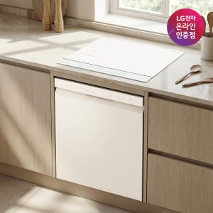 LG 트루스팀 식기세척기 + 인덕션 화이트 빌트인 세트 (DUE5BGL1E+BEI3QKHLOE / 5BG1E-QKHE)