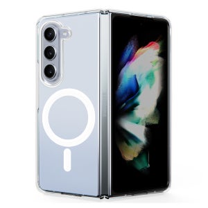 가꼬싶다 강력 맥세이프 케이스 2개입 마그네틱 투명, 갤럭시Z 폴드3