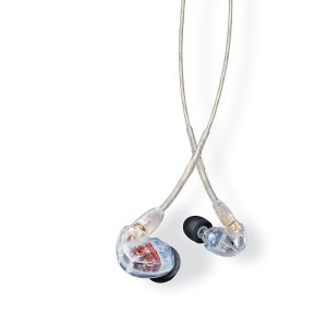 SHURE 슈어 인이어 모니터링 이어폰 SE535 클리어