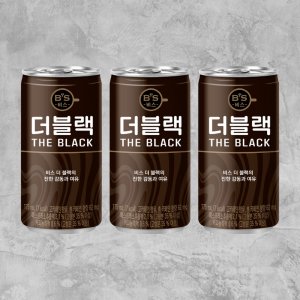 대일 참맑은 비스 더블랙 175ml 30캔 3박스 음료수 캔음료 미니캔 캔커피 업소용