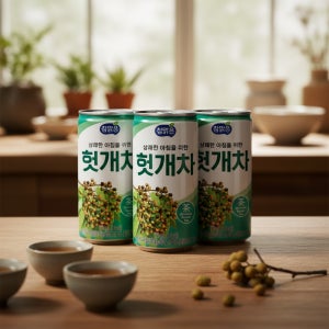 참맑은 헛개차 175ml 90캔 음료수 캔음료 업소용 헛개수 미니캔