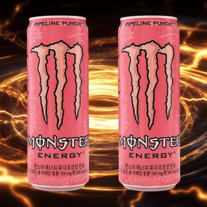 몬스터 에너지드링크 파이프라인 펀치 355ml 48캔 고카페인 음료수 타우린 부스터