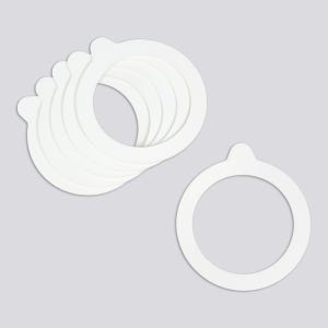 보르미올리 피도 유리병 고무패킹 가스켓 80mm 6P