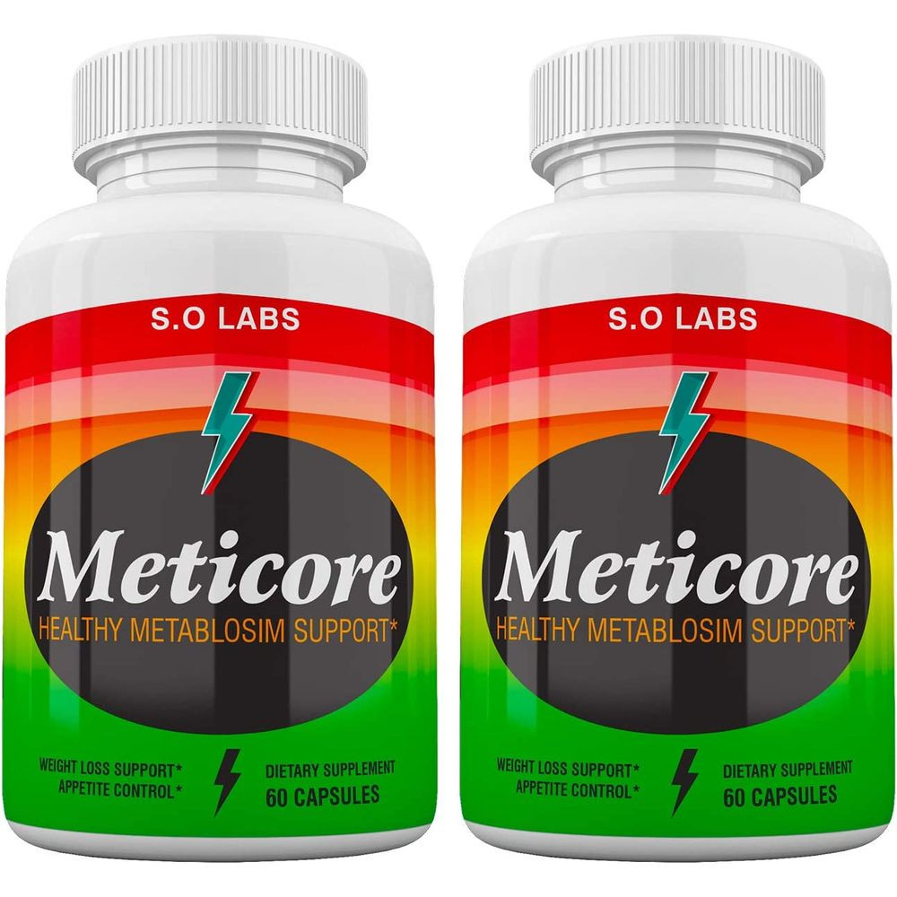 에스오랩 메티코어 Meticore <b>웨이트</b> 메니지먼트 메타브로심 서포트 120캡슐 2개월분