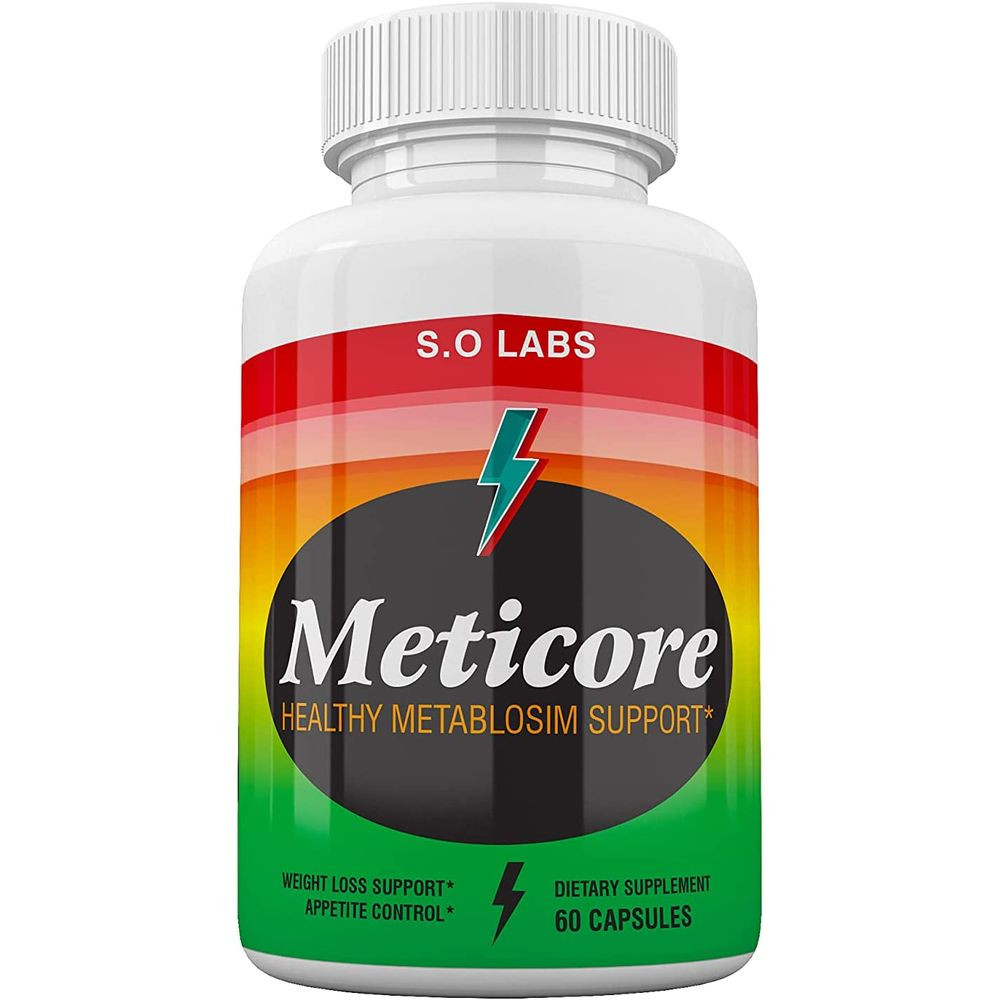 에스오랩 메티코어 Meticore <b>웨이트</b> 메니지먼트 메타브로심 서포트 60캡슐 1개월분